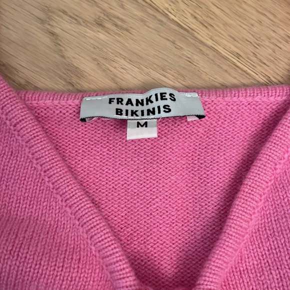 Frankies bikinis cashmere top - Picture 4 of 8